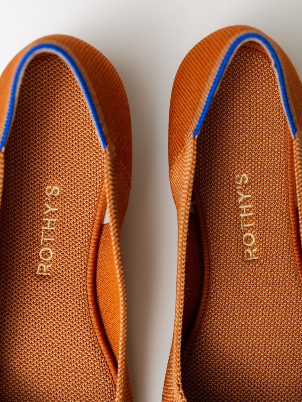 Rothy's Round Toe Flats in a beautiful copper/tan color size 10 1/2 - Picture 3 of 16